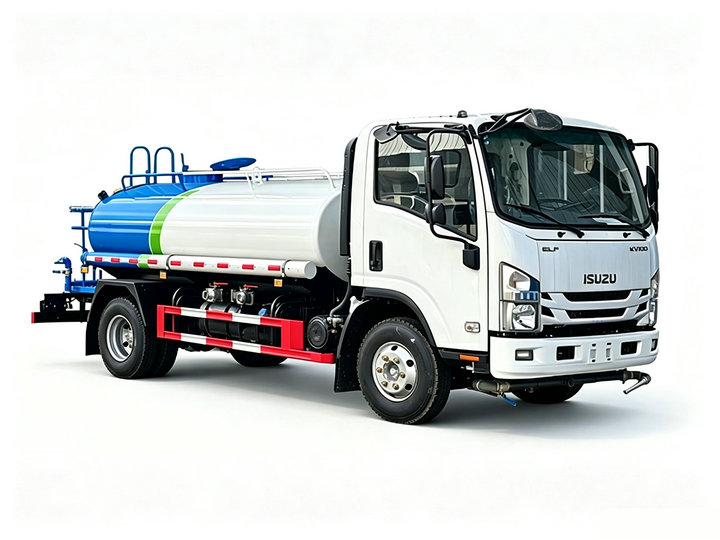 Isuzu 4000L Stainless Steel Dust Control Water Bowser Tanker Truck 