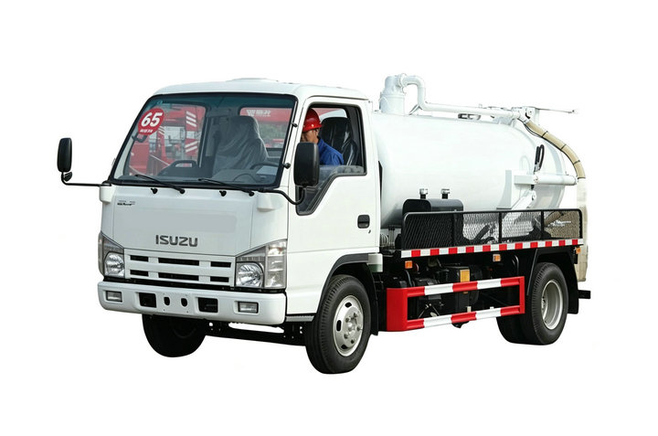  Isuzu NPR Stainless Steel Vacuum Tanker 5KL