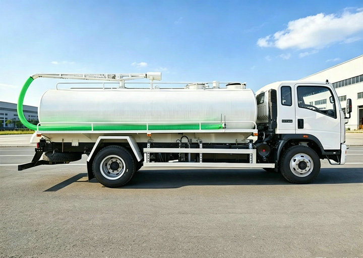 HOWO Vacuum Cesspit Emptier Tanker Truck (18)