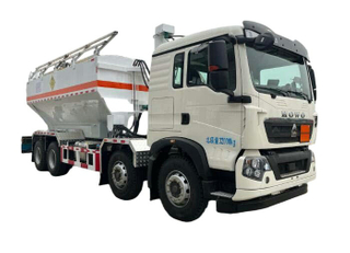 HOWO Dry Hole On-site Mixed 16 T Explosives ANFO Truck Mixing And Charging Truck 