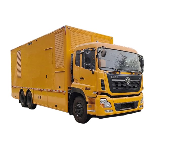 Dongfeng Truck Mounted Generator 800KW Electric Emergency Power Supply Vehicle 