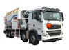HOWO 13-14T Onsite Heavy Emulsion ANFO Bulk Explosive Auger Mixing And Charging Truck 