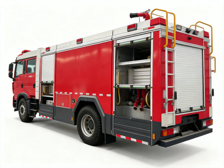 HOWO 5000 Liters Water Rescue Fire Truck