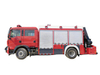 HOWO Rescue Fire Vehicle with 5 Tons Crane