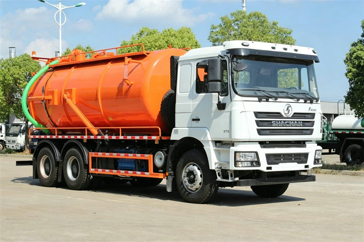 Shacman F3000 Cesspit Emptier Vacuum Tanker Truck 18 M3 (6)