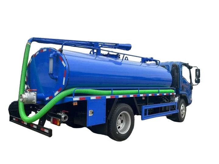 ISUZU 8000L Sludge Sewage Septic Vacuum Suction Tanker Truck 