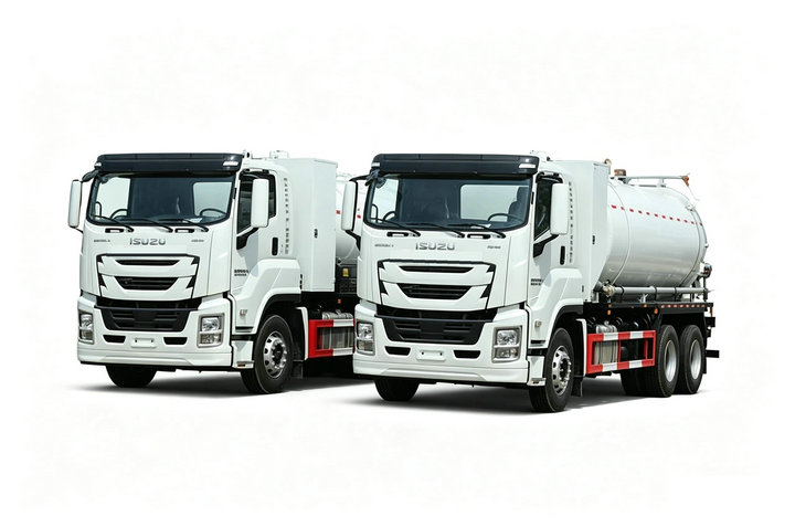 Isuzu GIGA 20000L Vacuum Suction Septic Truck with Italy MORO PM110W Vacuum Pump