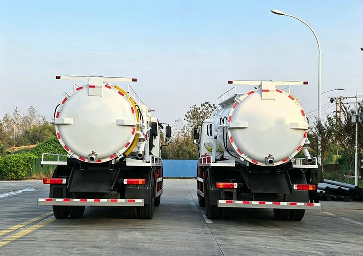 BEIBEN 1929 Sewage Suction Tanker Truck (6) BEIBEN 1929 Sewage Suction Tanker Truck (6)