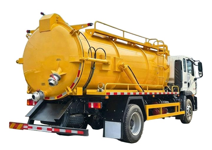 SINOTRUK HOWO 5 CBM Cesspit Emptier Vacuum Super Sucker Septic Tank Truck