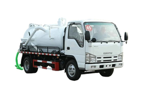  Isuzu NPR Stainless Steel Vacuum Tanker 5KL