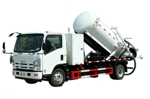 700P 7000L Isuzu Waste Water Suction Sewage Truck with Battioni Pump MEC6500P