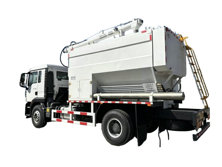 Customize HOWO 10 T BCLH-10 On-site Mixing And Charging Machine Granular Ammonium Explosive ANFO Truck 
