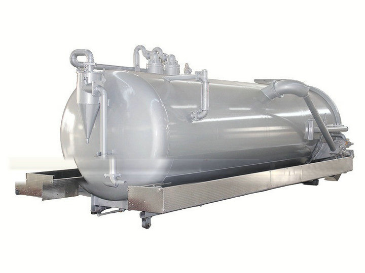 8CBM Septic Vacuum Tank Truck Superstructure Body Kits with Jurop Pump PN155D