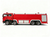 HOWO 25 T Fire Tender Fire Fighting Truck 20000L Water + 5000L Foam 