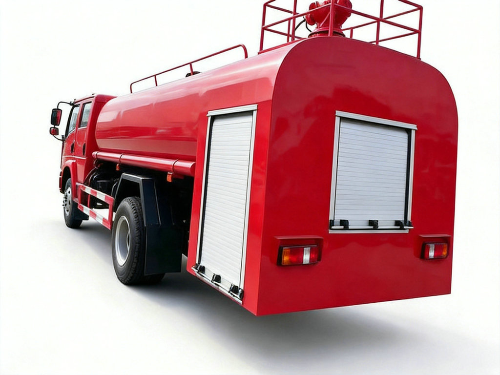 HOWO 4x2 Water Tanker Fire Truck 5000L