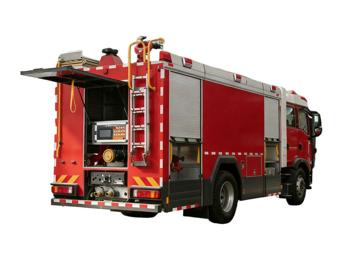 HOWO 5000 Liters Water Rescue Fire Truck