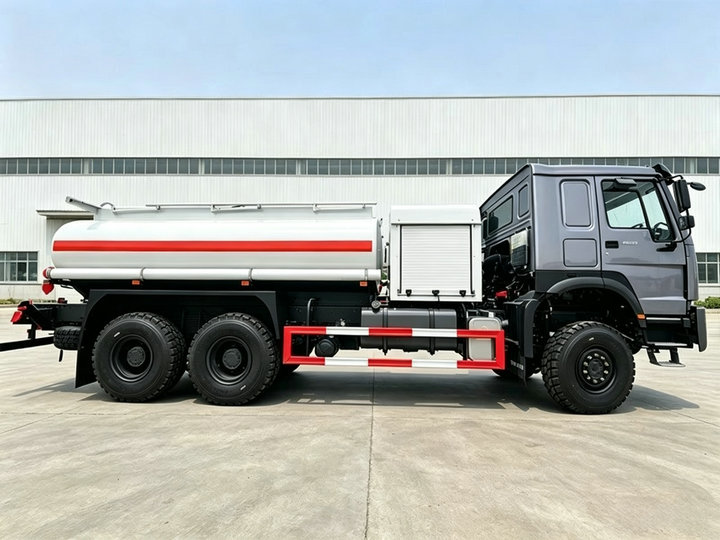 HOWO 6x6 4000 Gallon Fuel Bowser Truck (13) HOWO 6x6 4000 Gallon Fuel Bowser Truck (13)