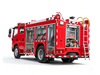 ISUZU NPR 189HP Water Foam Fire Fighting Truck 2500L Water + 1000L Foam 