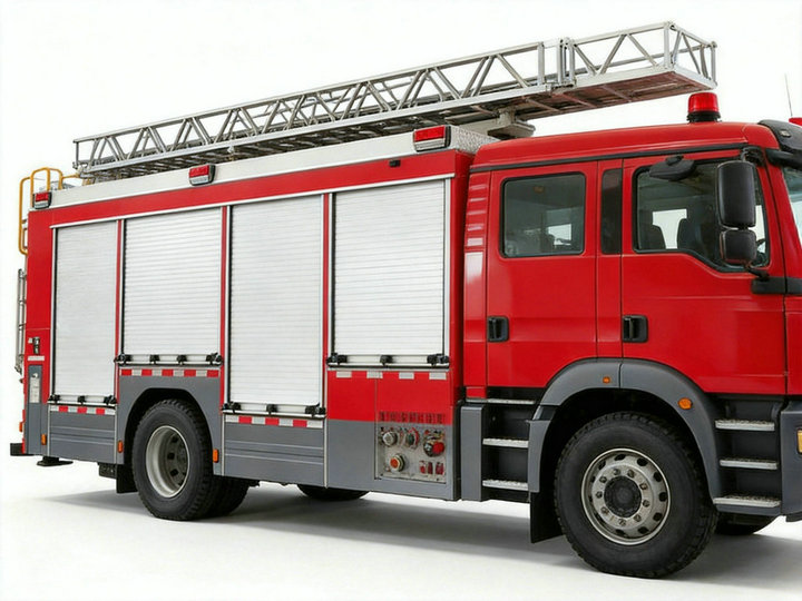 SITRAK HOWO 18M Ladder Fire Engine Trucks 2500L Water + 600L Foam 