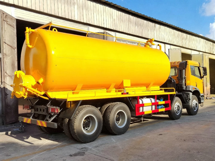 FAW Vacuum Tanker Sewage Suction Truck (1)