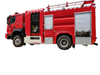 HOWO 4×4 AWD Fire Fighting Truck 3600L Water + 1100L Foam 