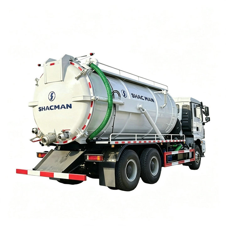 SHACMAN H3000 Truck Mounted 20 CBM Vacuum Tanker Cesspit Emptier 