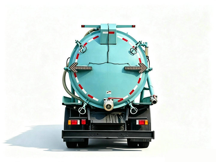 Isuzu Sewer Flushing And Cleaning Truck 10KL Sewage+5KL Clean Water 