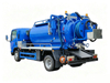 ISUZU Combination Jetting Vacuum Tanker Truck 4000L Sewage+2000L Clean Water 