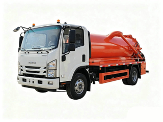 KV600 Isuzu 5KL Sewage Vacuum Suction Truck Septic Tank Cesspit Emptier with SK-12 Vac Pump