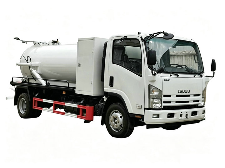 700P 7000L Isuzu Waste Water Suction Sewage Truck with Battioni Pump MEC6500P