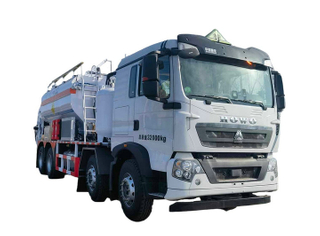 HOWO On-site Mixed Ammonium Nitrate Fuel Oil Explosive Mixing And Charging Truck 