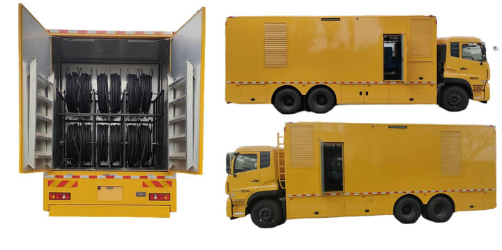 Dongfeng Truck Mounted Generator 800KW Electric Emergency Power Supply Vehicle 