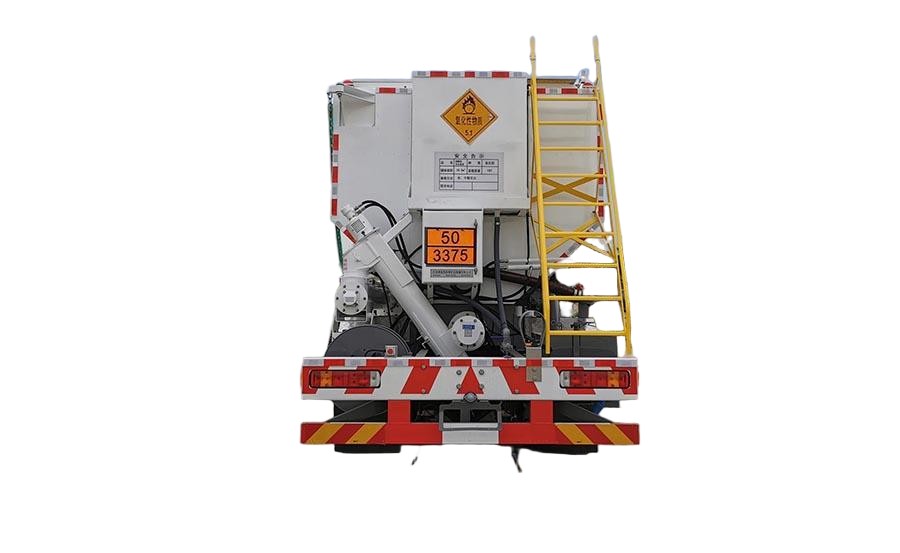HOWO 12-13T On-site Heavy Emulsion ANFO Bulk Explosives Auger Mixing And Charging Truck 