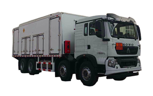 HOWO 15T Onsite Bulk Mixed & Charged Emulsion Explosives ANFO Truck