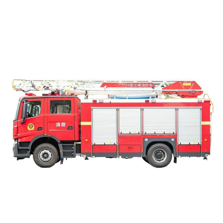 Specialized Beiben 18m Aerial Ladder Rescue Fire Fighting Truck E6 Water Tank 3KL 